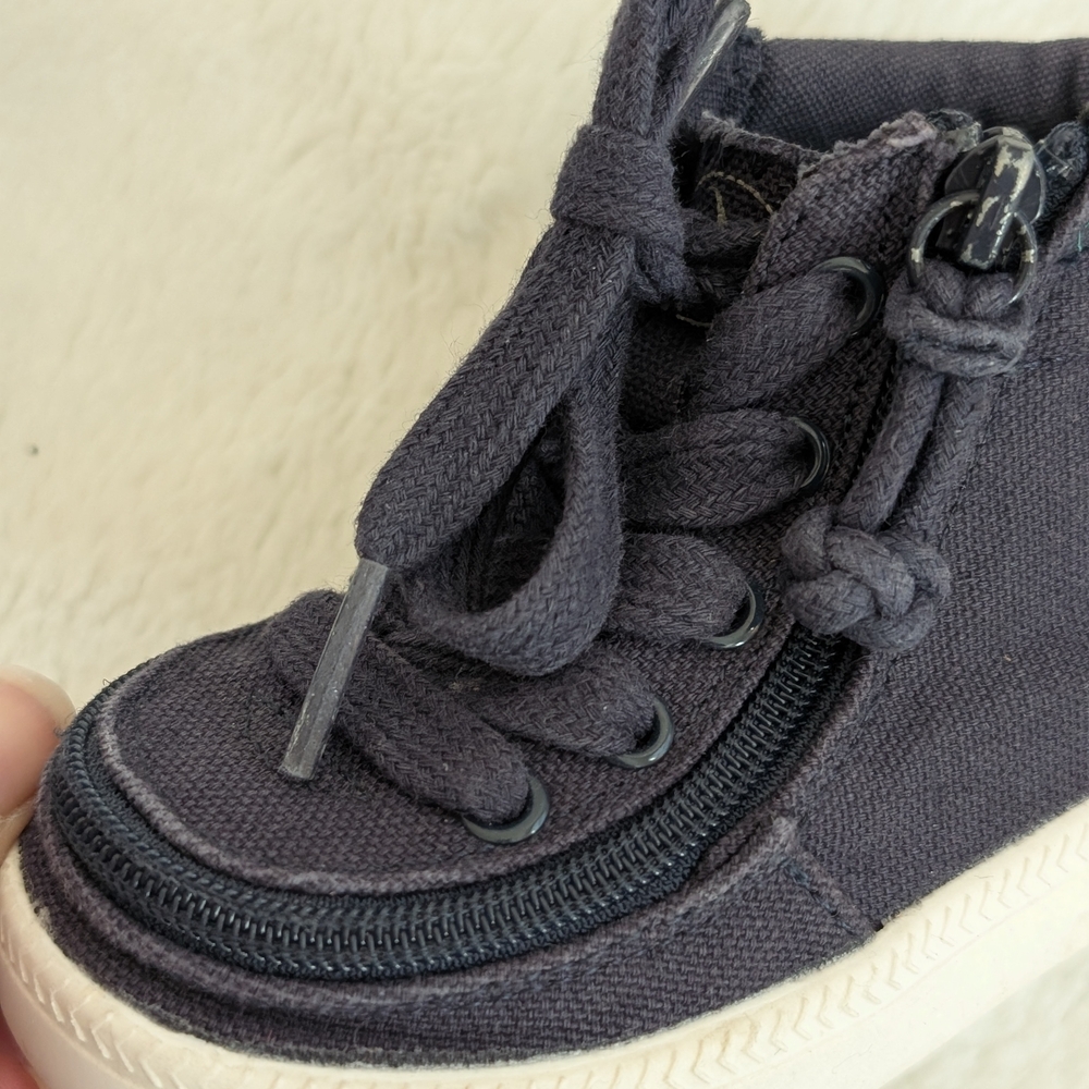 Great Condition: Billy Footwear Classic Lace Up with Zipper Kids 5 - Picture 5 of 15